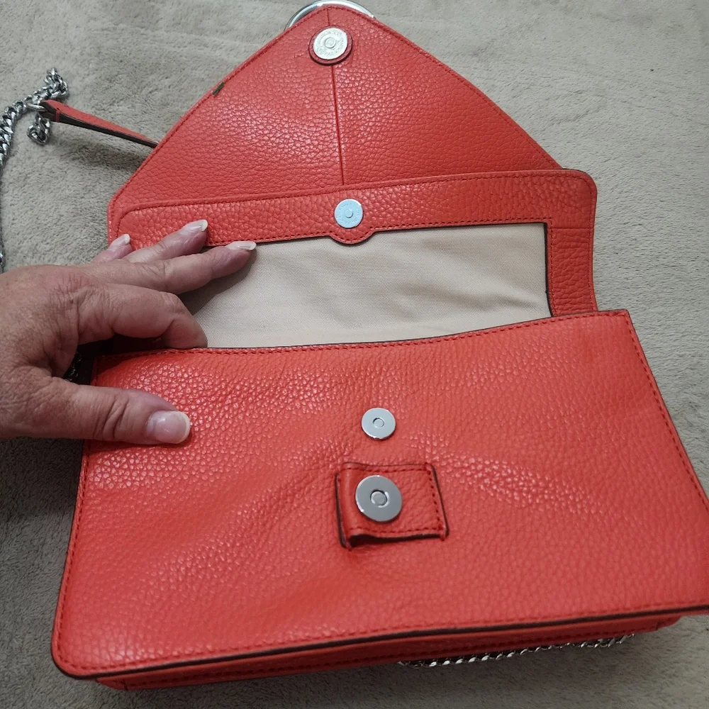 Banana Republic Vibrant Orange Crossbody Bag